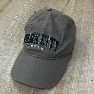 Park City Utah Brown Cap